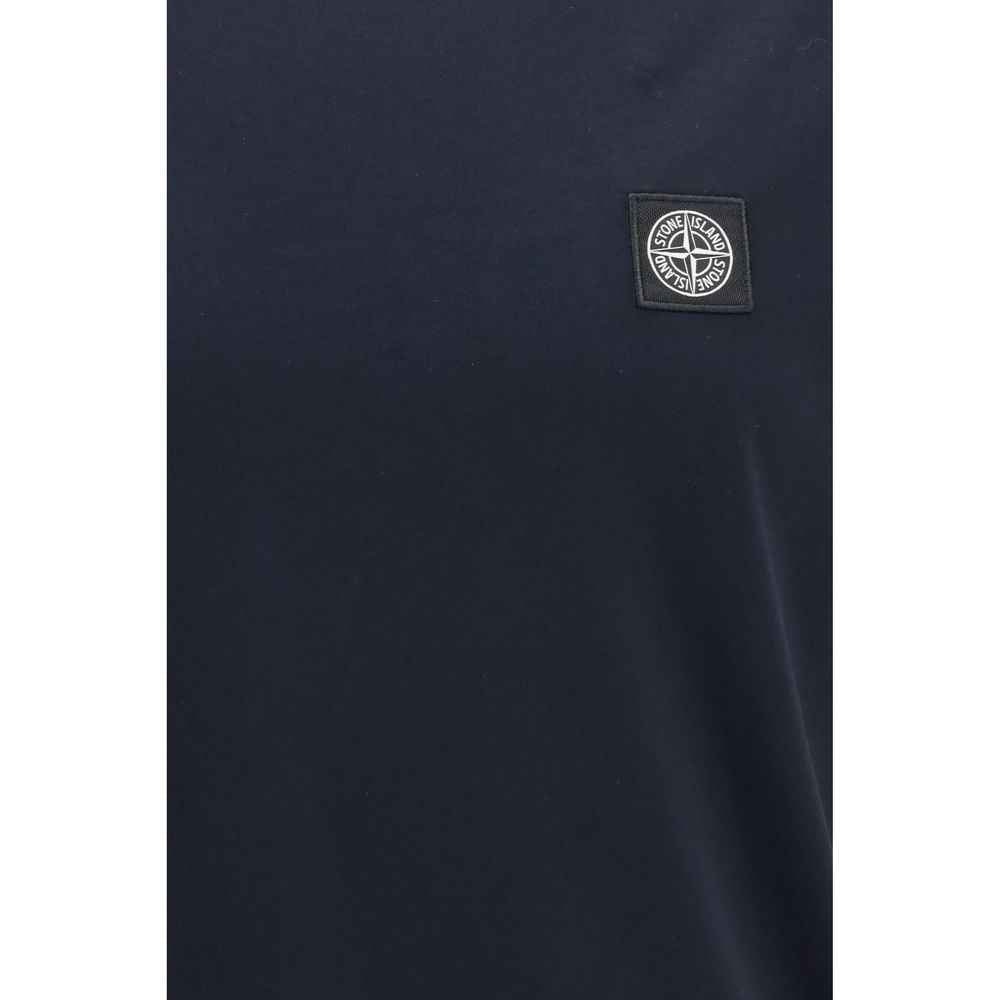 Blue Cotton T-Shirt