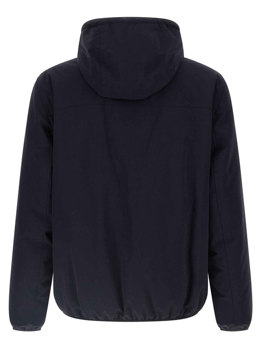 Blue Polyamide Shell Jacket