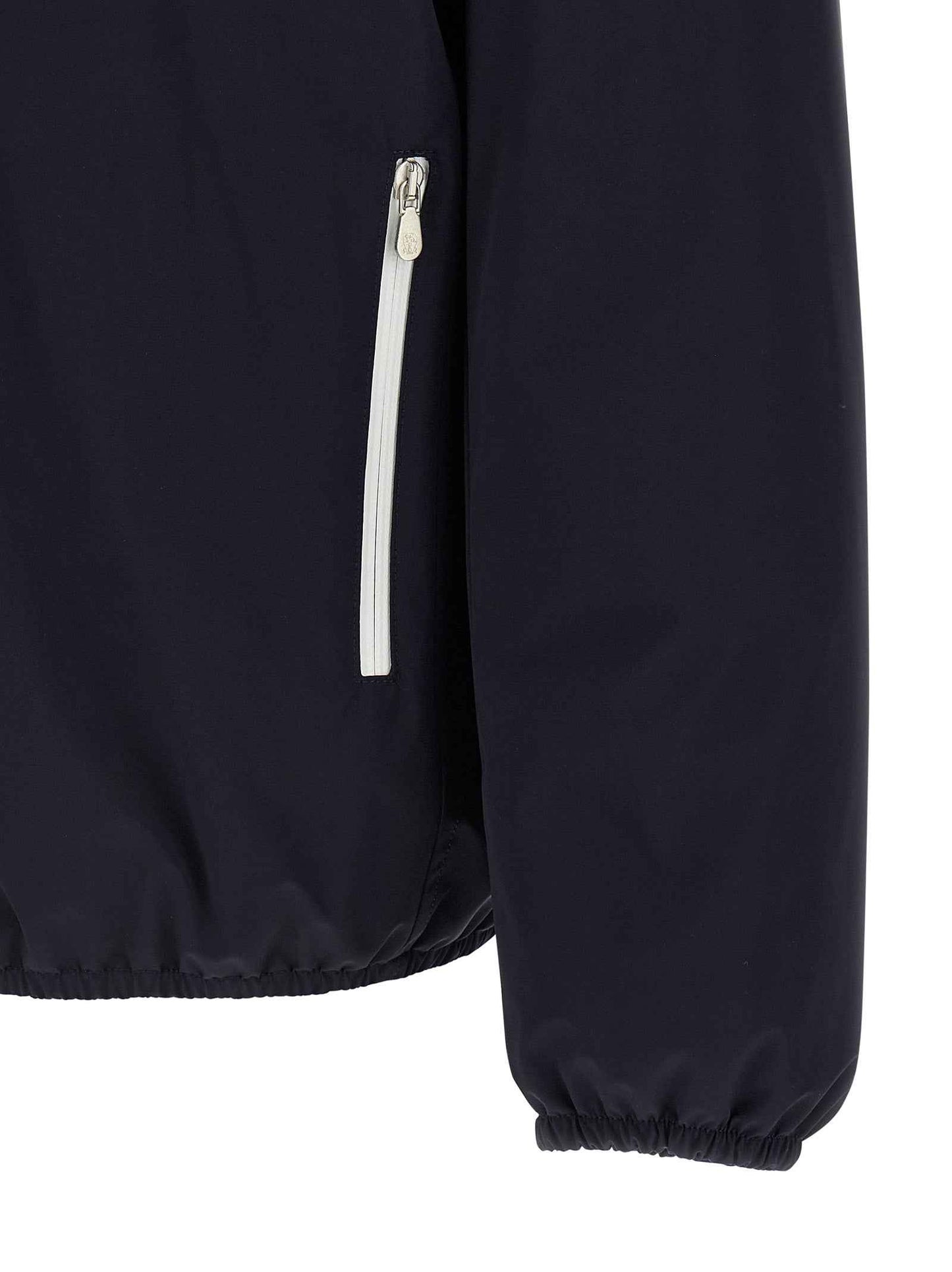 Blue Polyamide Shell Jacket