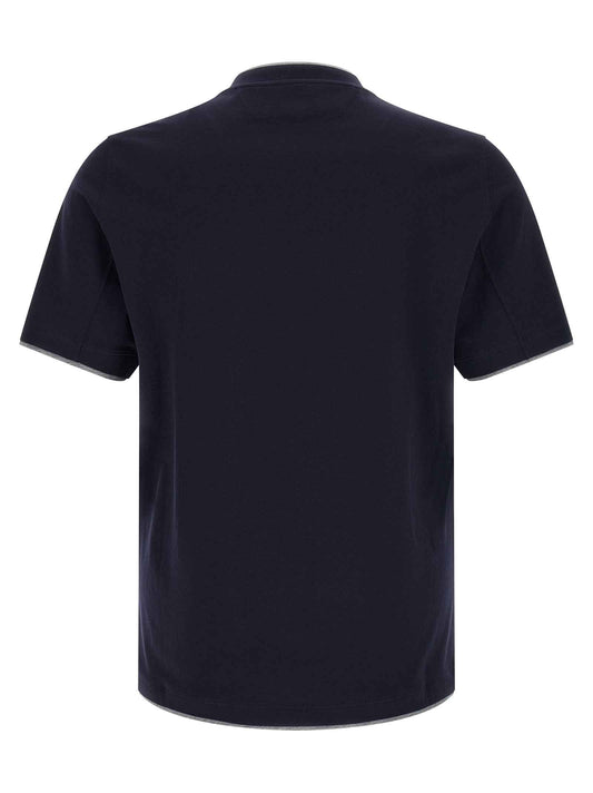 Blue Cotton T-Shirt