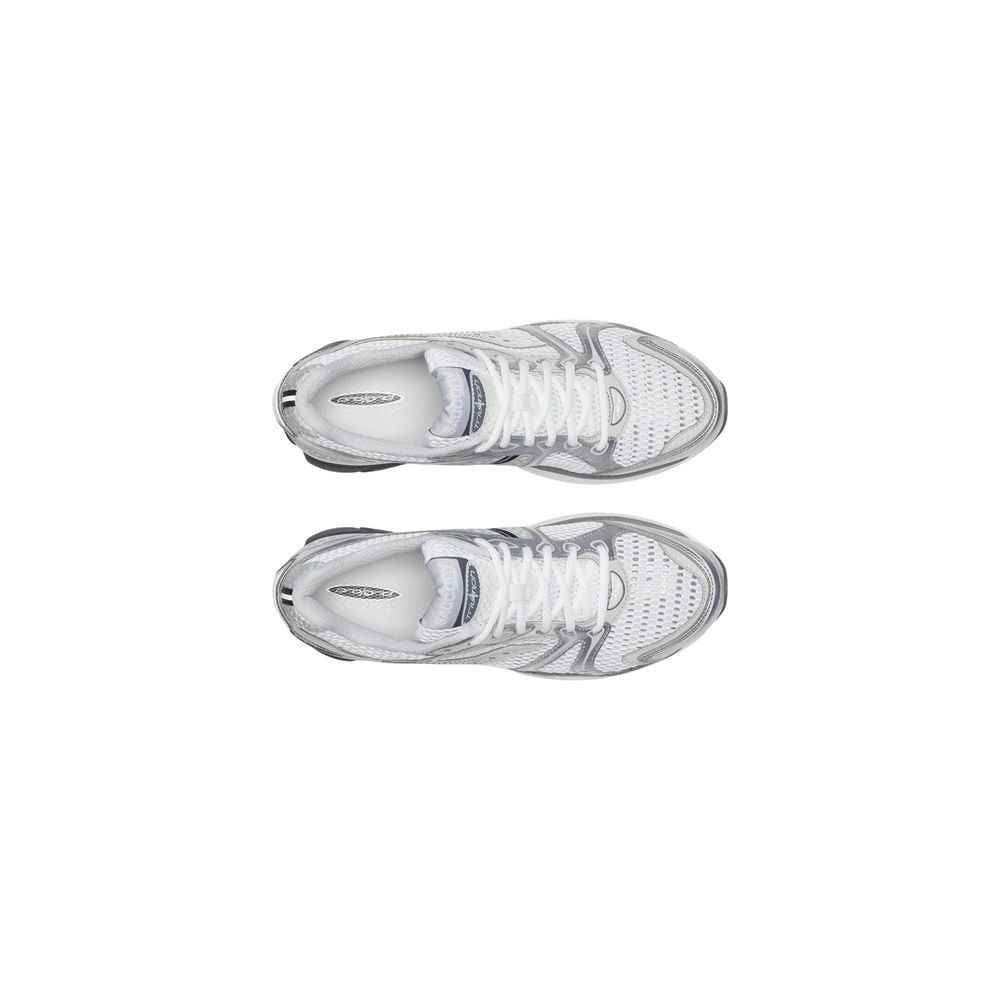 Bicolor Synthetic Athletic Sneakers