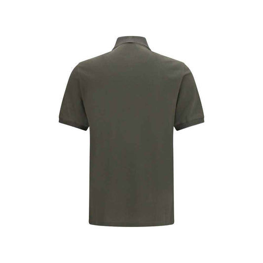 Bicolor Cotton Polo Shirt