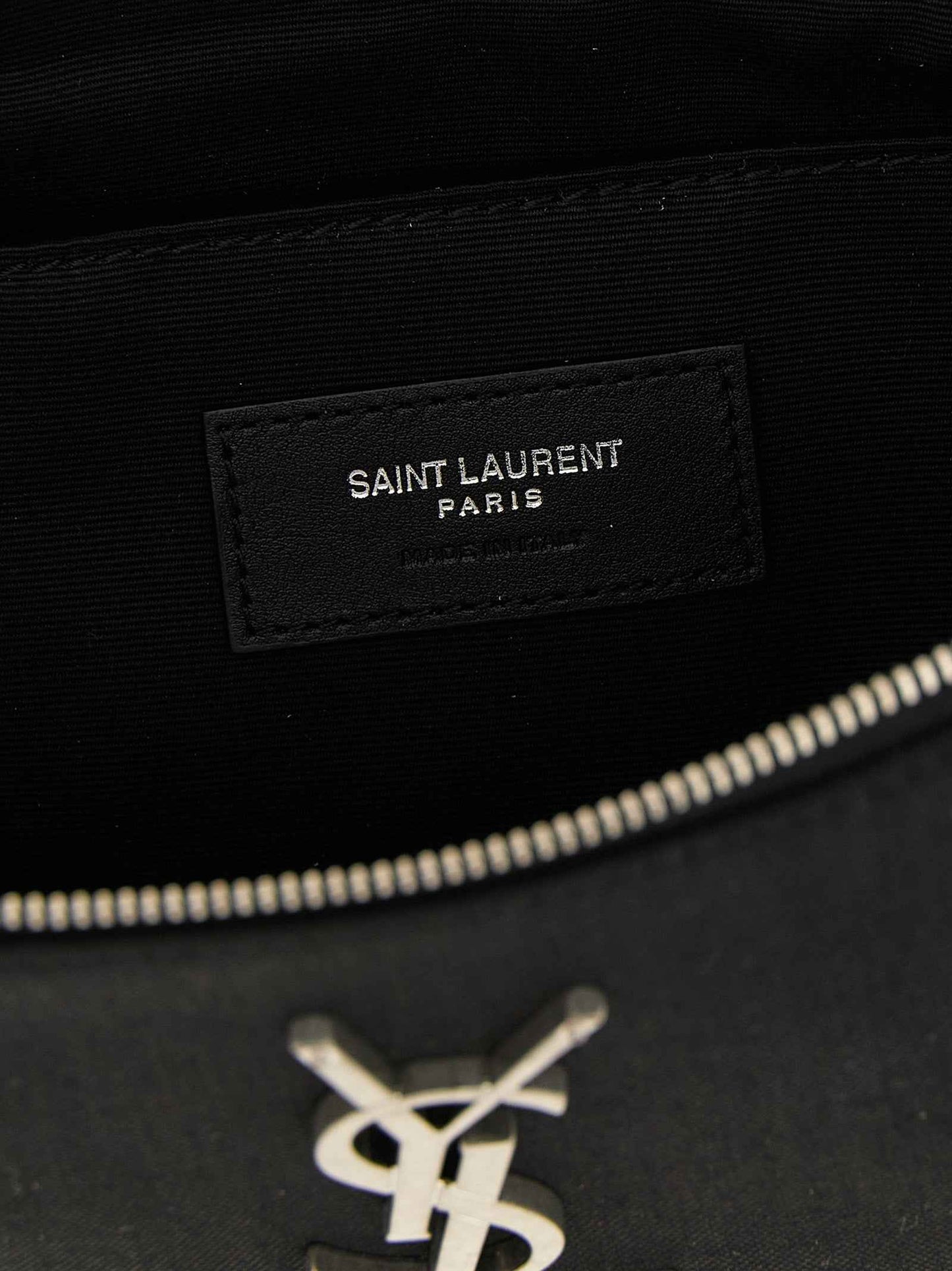 Black Lamb Leather Crossbody Bag