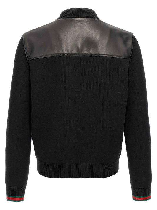 Black Lamb Leather Leather Jacket