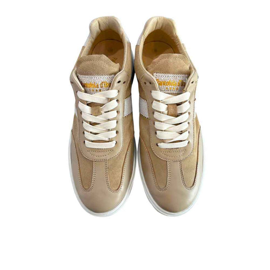 Beige Suede Men Sneaker