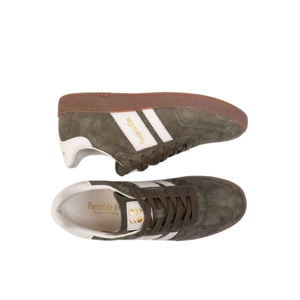 Green Suede Men's Sneaker