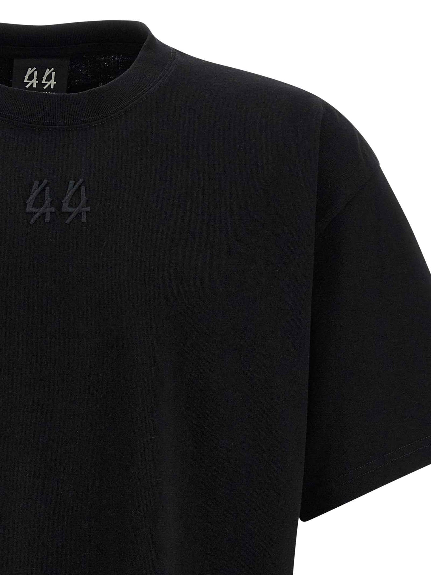 Black Cotton T-Shirt