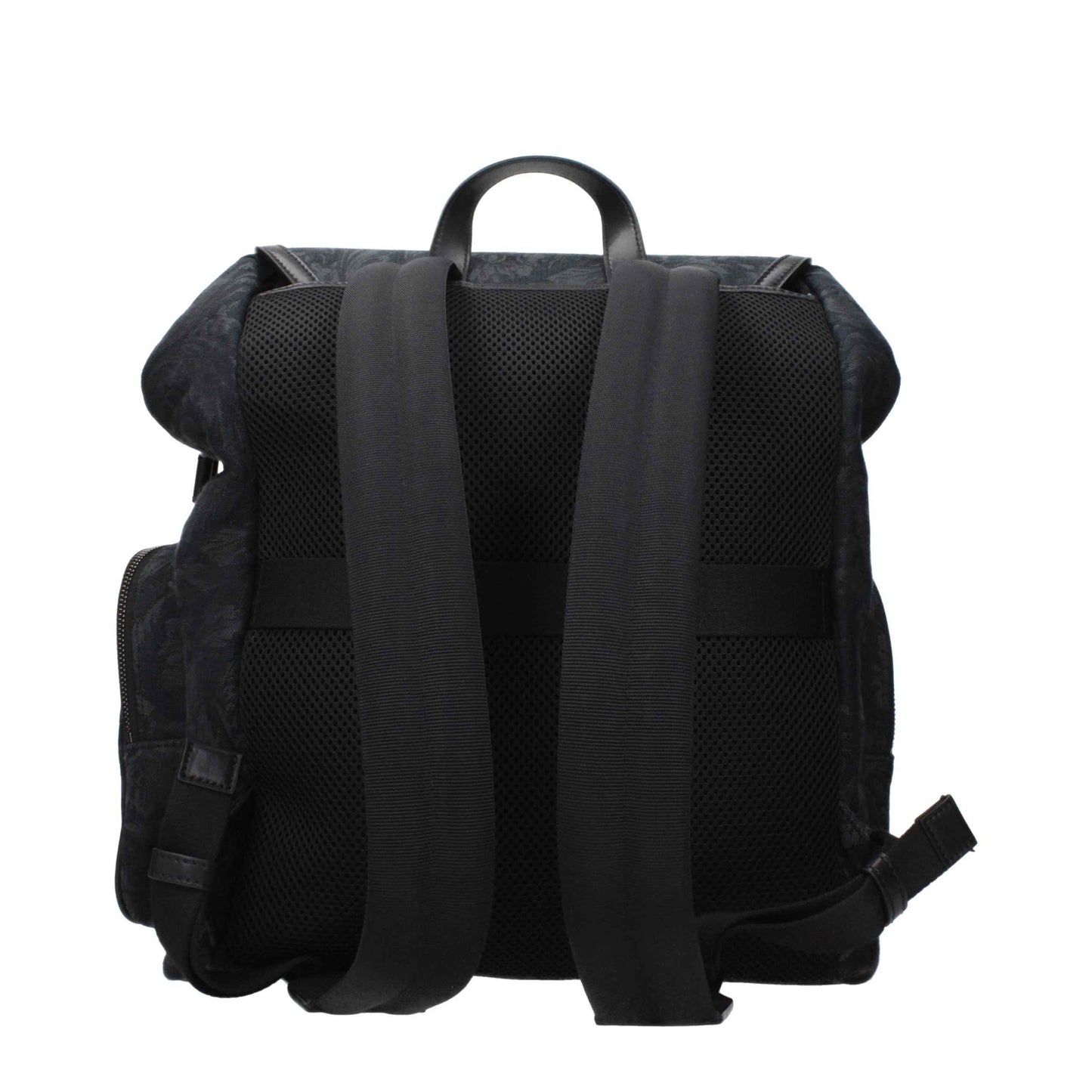Black Fabric Backpack