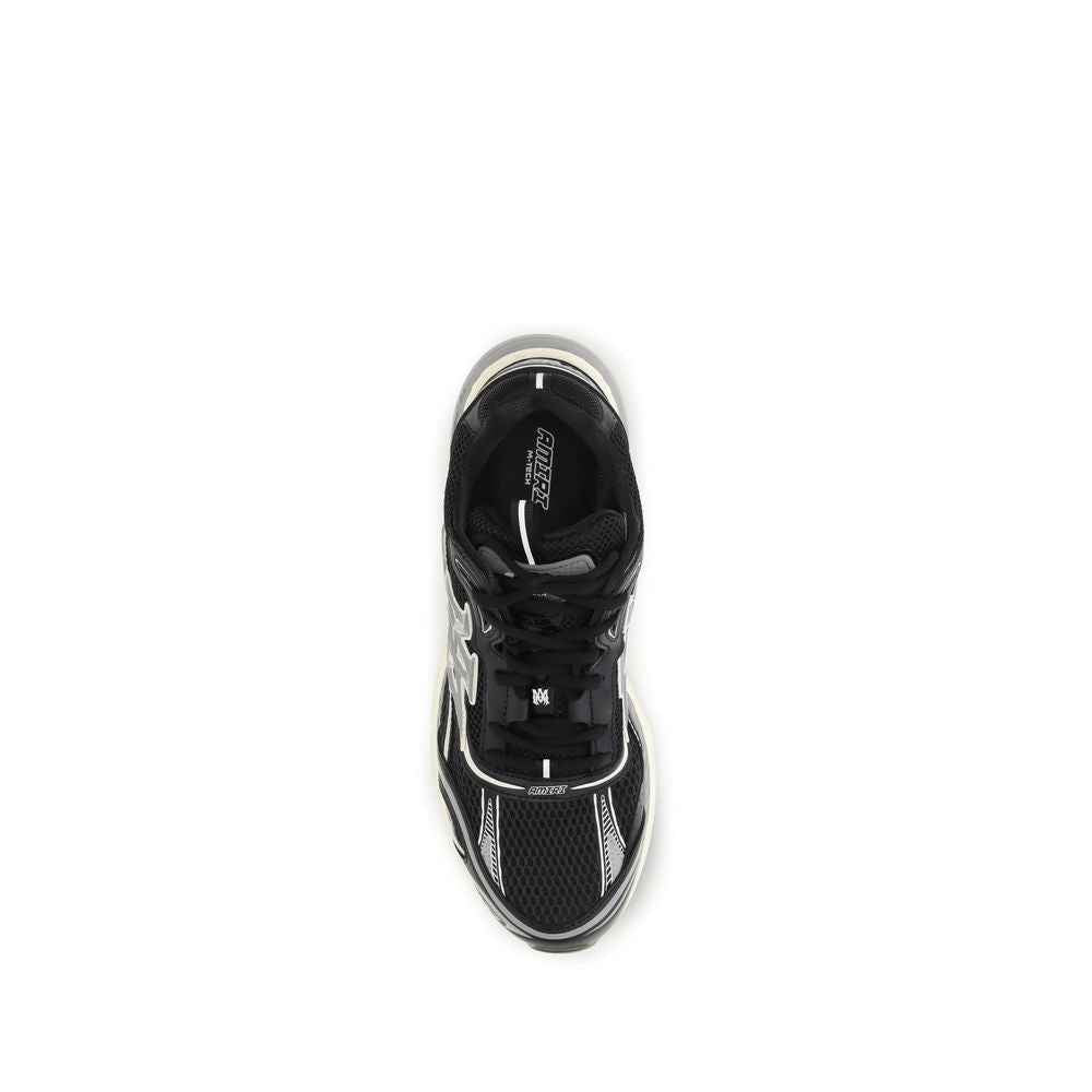 Black Calf Leather Bos Taurus Athletic Sneakers