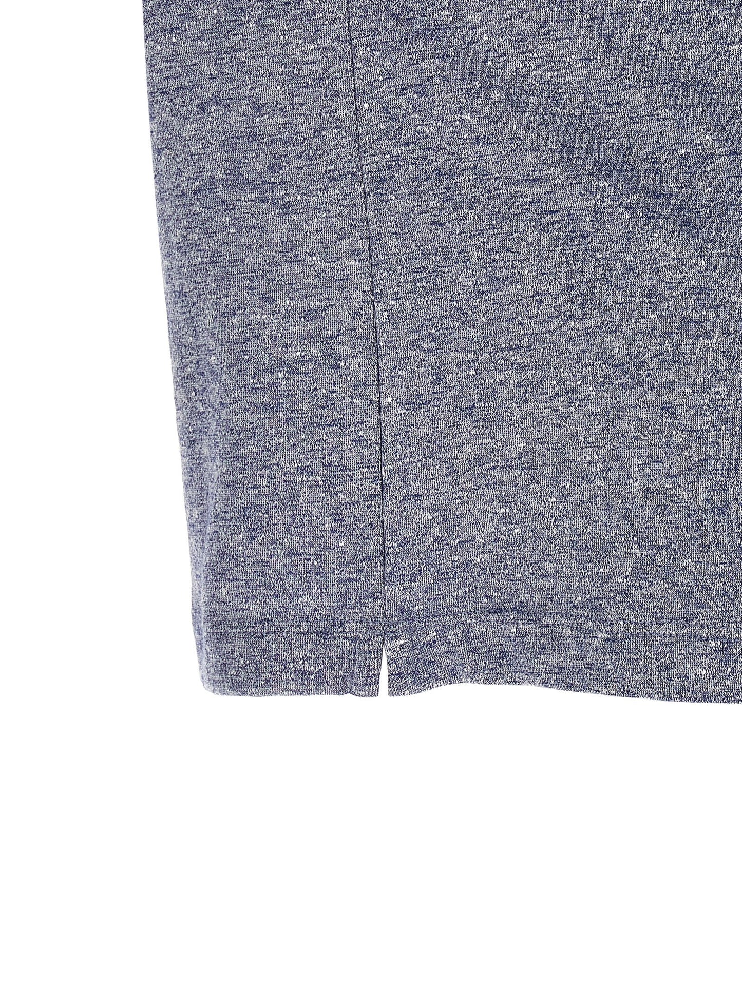 Blue Linen T-Shirt