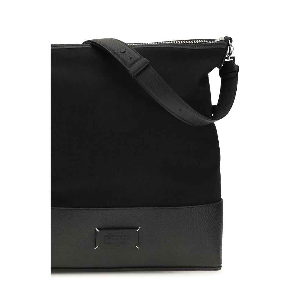 Black Calf Leather Bos Taurus Shoulder Bag