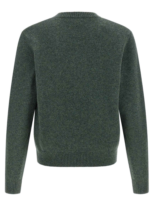 Bicolor Wool Cardigan