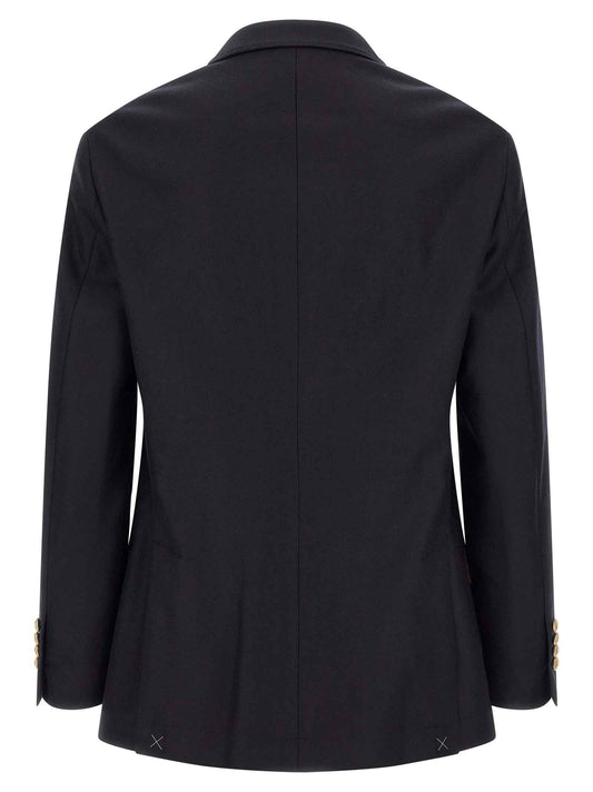 Blue Virgin Wool Blazer