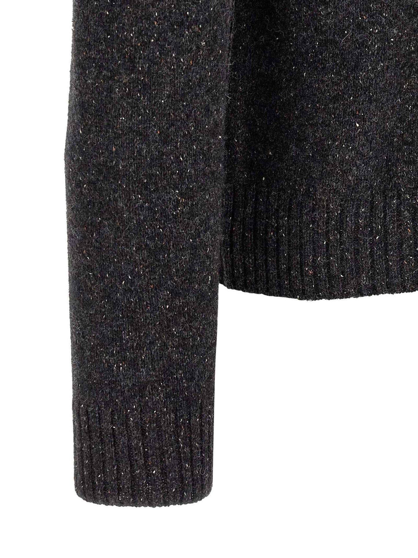 Gray Wool Cardigan