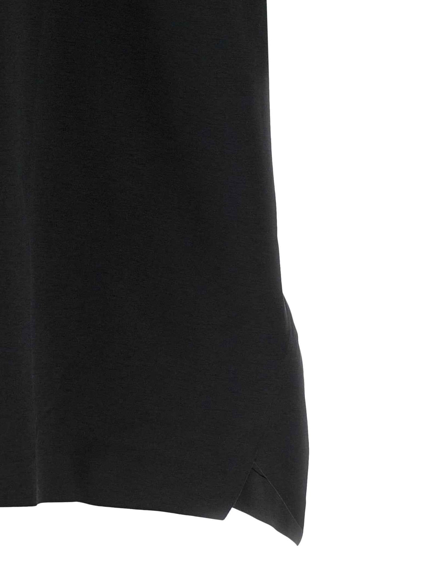 Black Polyester Polo Shirt