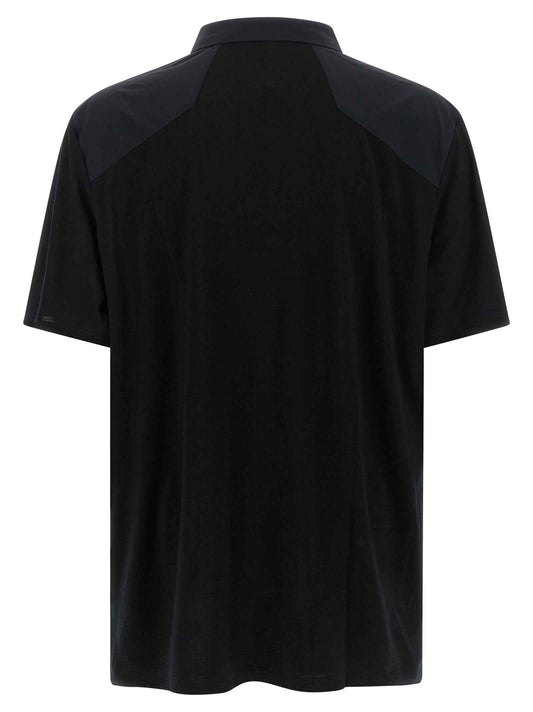 Black Wool Polo Shirt