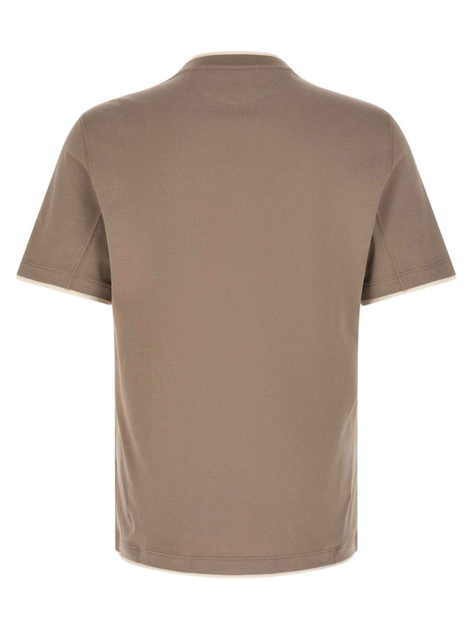 Gray Cotton T-Shirt