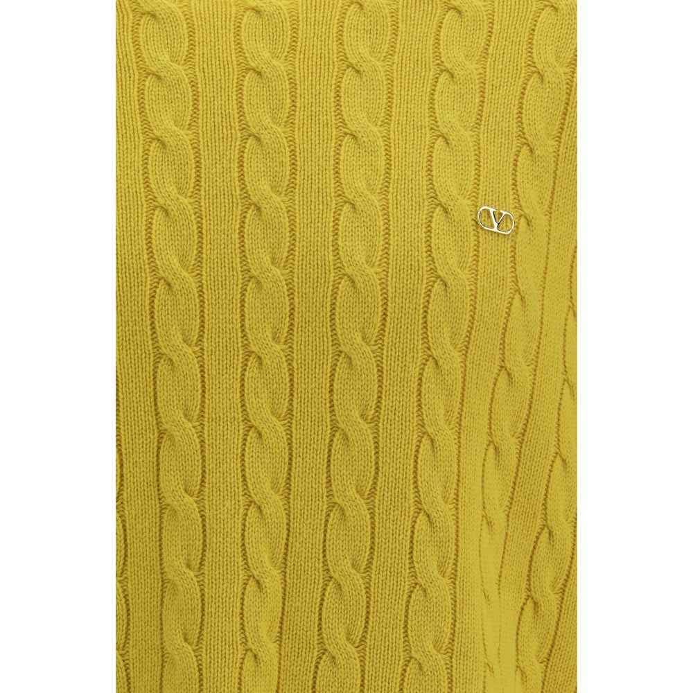 Bicolor Cashmere Sweater