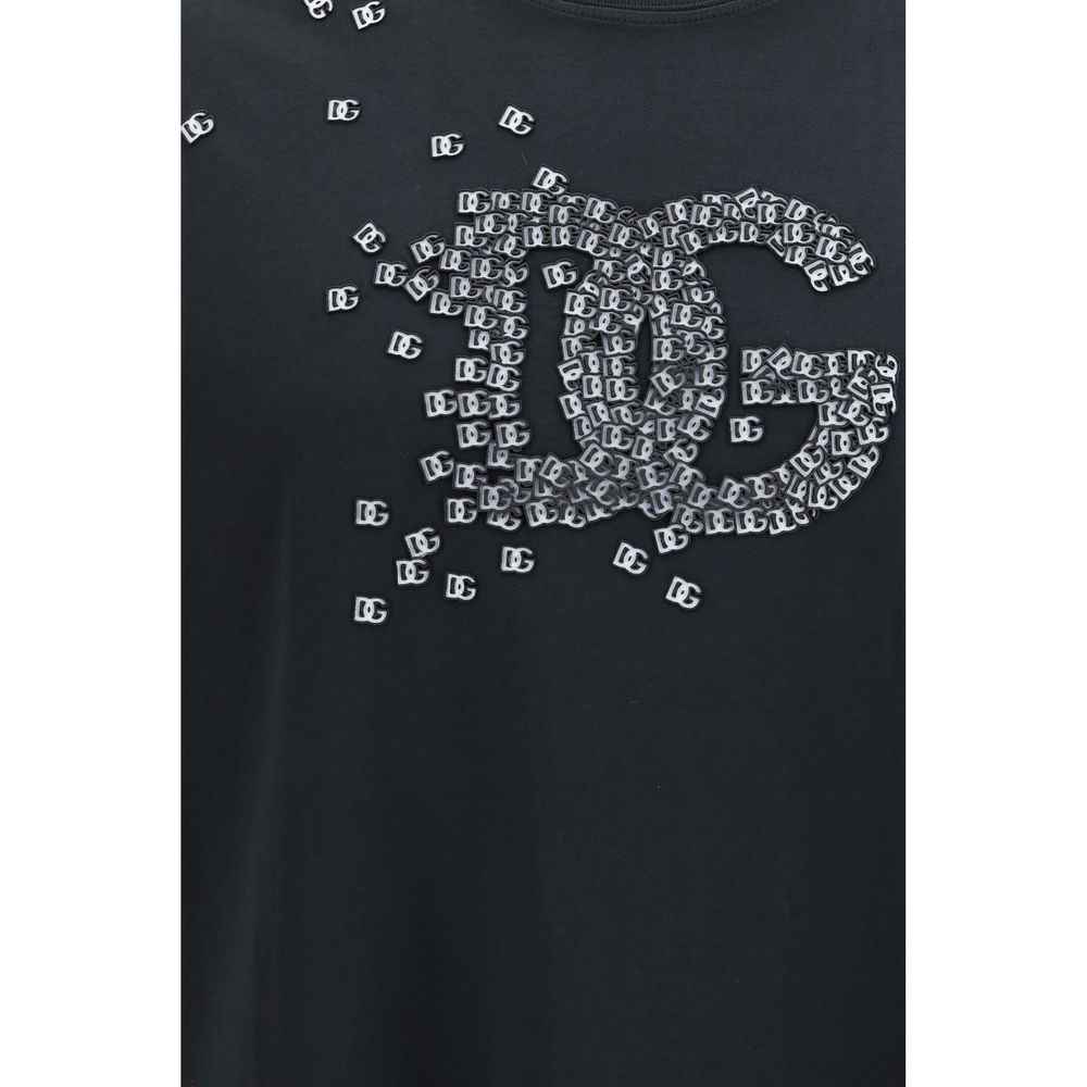 Black Cotton T-Shirt