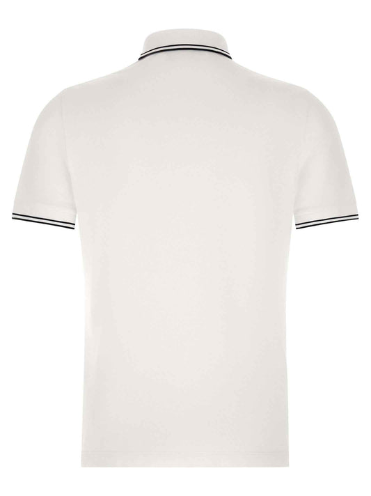 Bicolor Cotton Polo Shirt