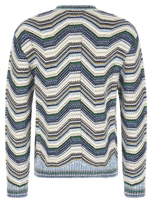 Multicolor Wool Cardigan
