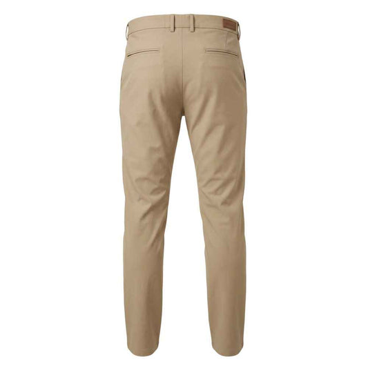 Beige Cotton Mens Pants