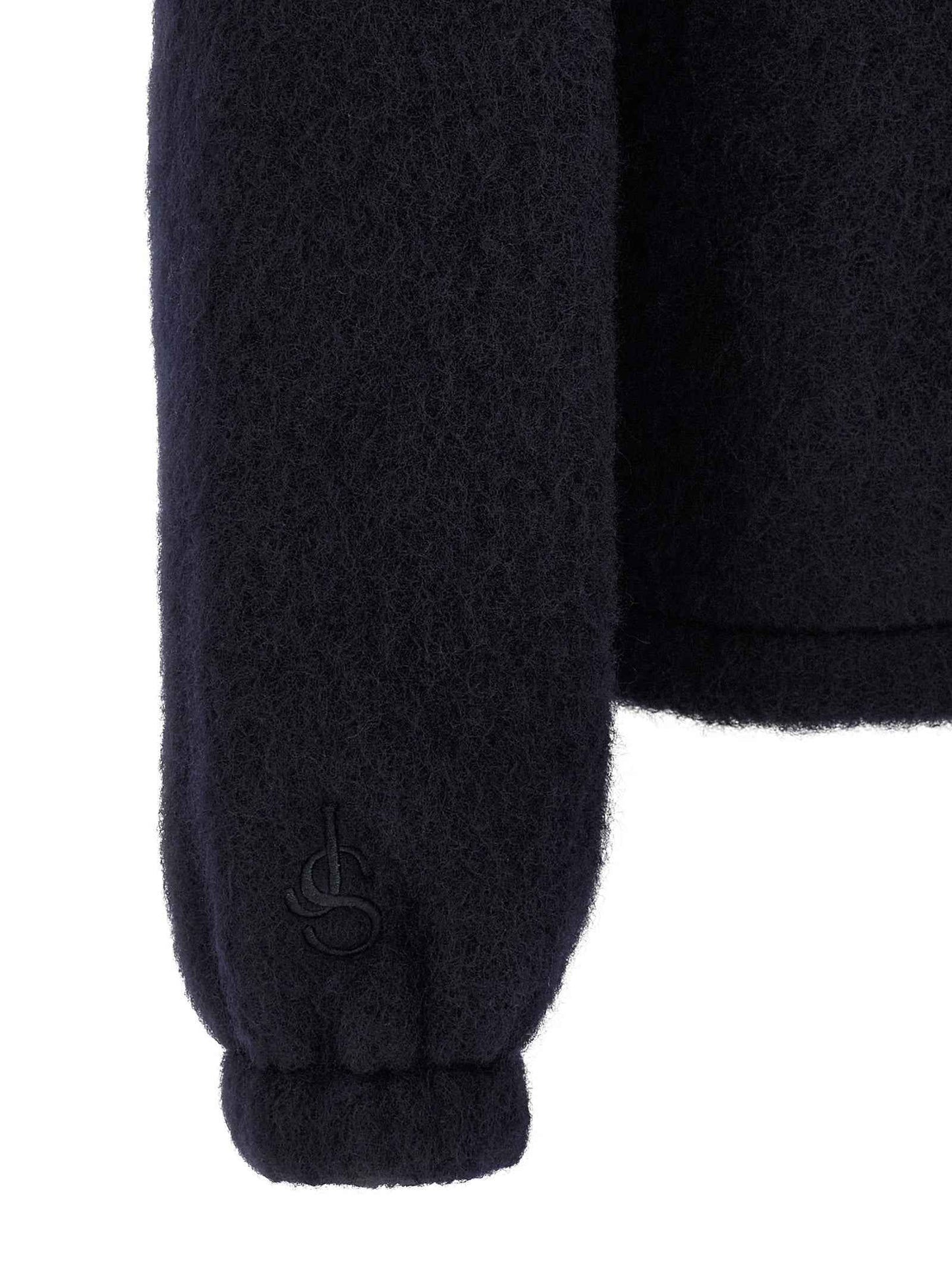 Blue Wool Sweatshirt