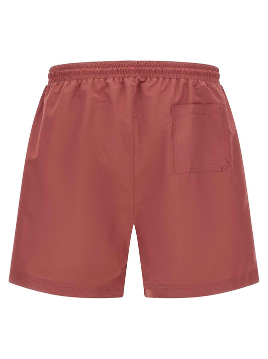 Multicolor Polyester Swim Shorts