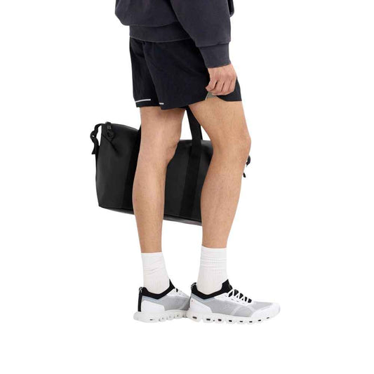 Black And White Synthetic Athletic Sneakers