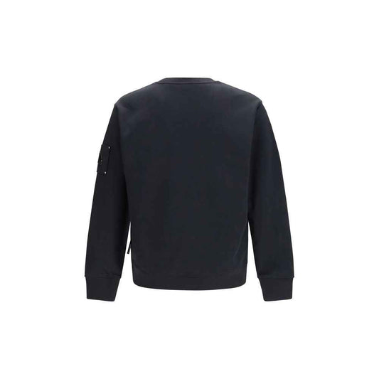 Black Cotton Sweatshirt