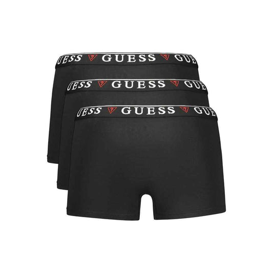 Black Cotton Men Underwear