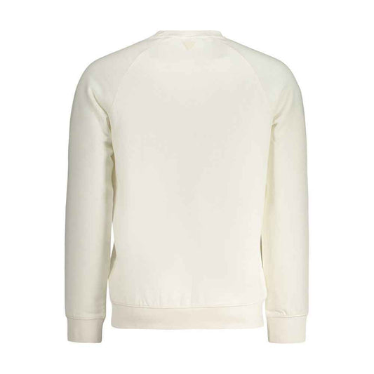White Cotton Men's Sweatshirt