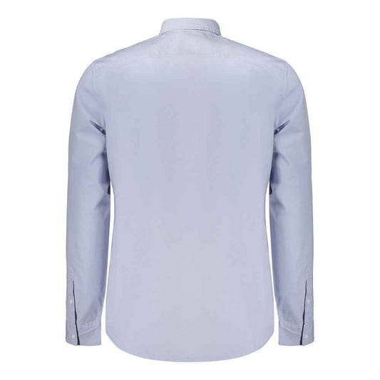 Azzurro Cotton Men Shirt