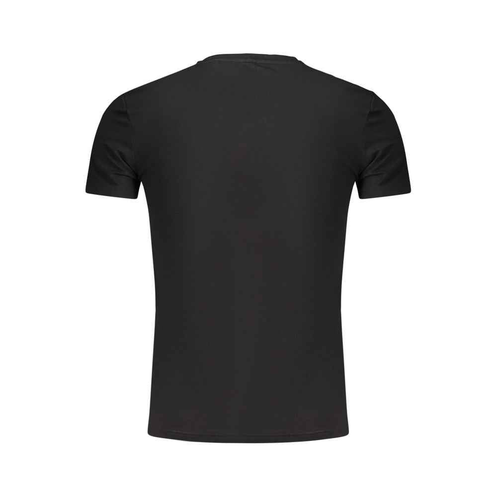 Black Cotton Mens T-Shirt