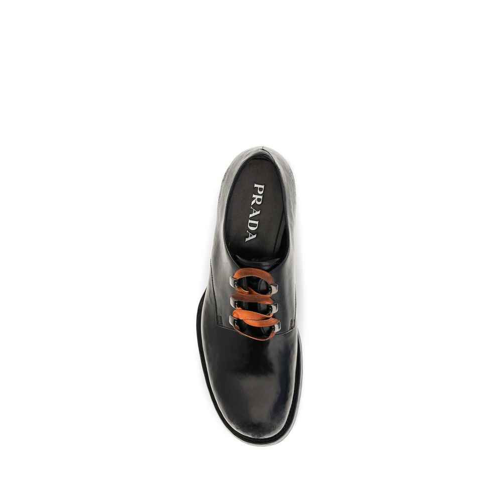 Black Calf Leather Bos Taurus Oxfords And Derbies