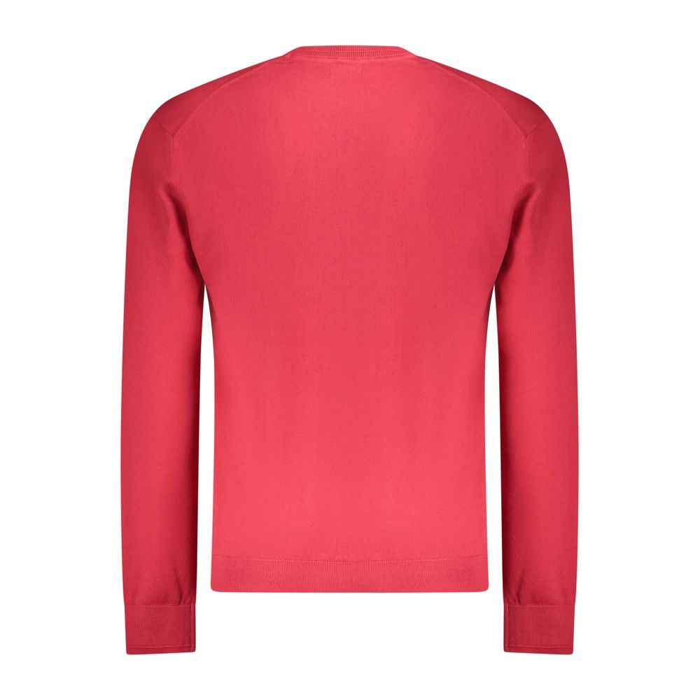 Red Cotton Men's Shirt