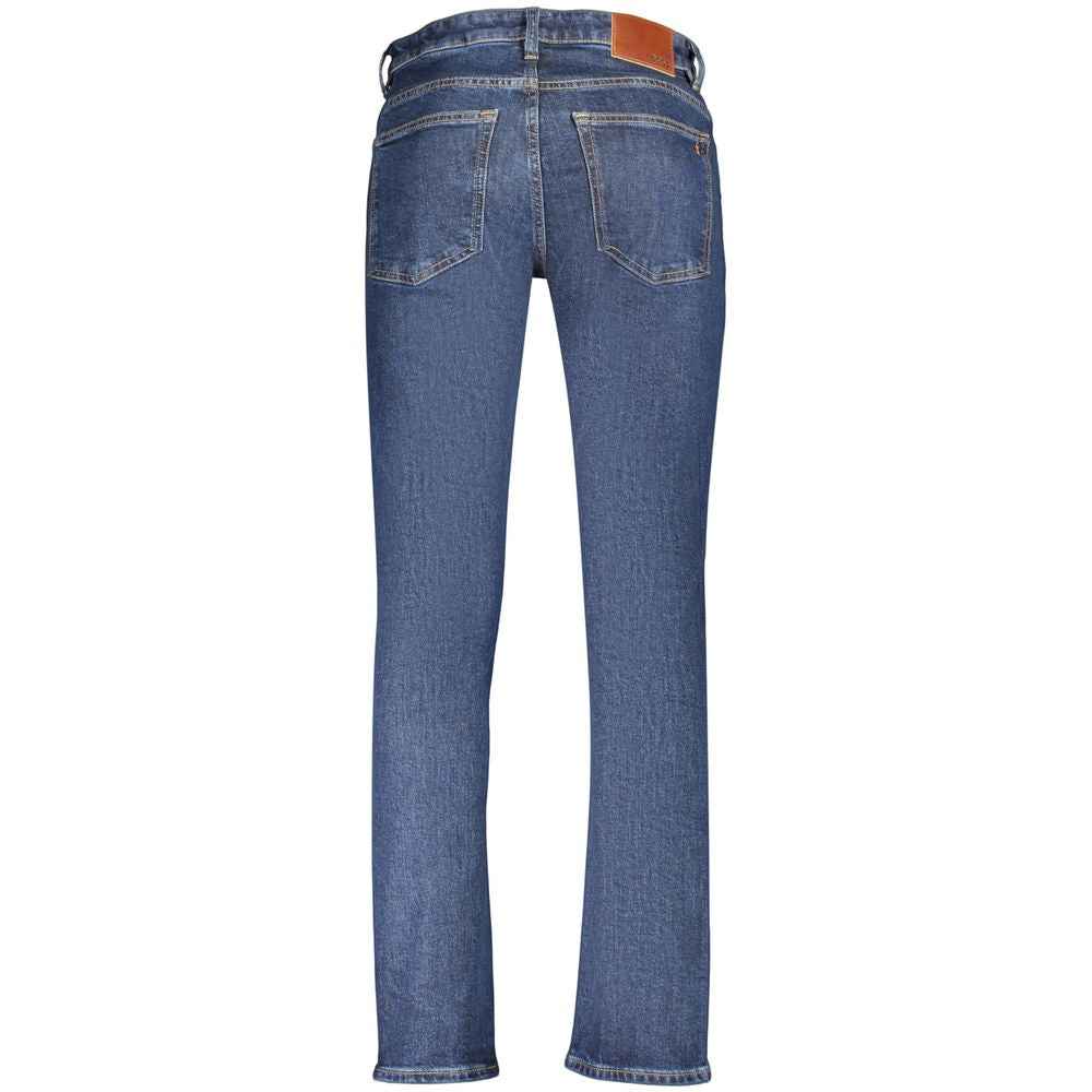 Blue Cotton Men's Jeans