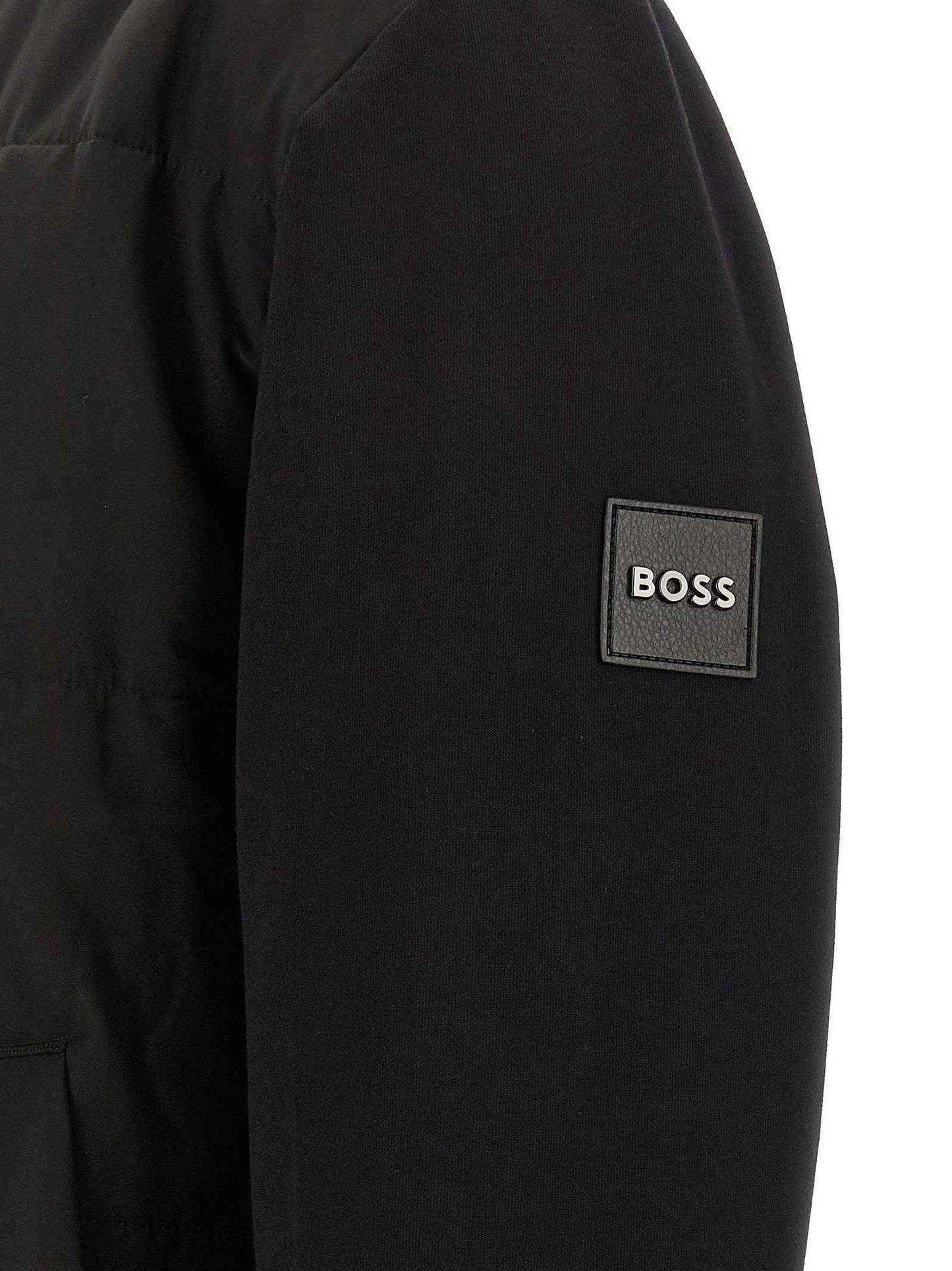 Black Cotton Sweatshirt