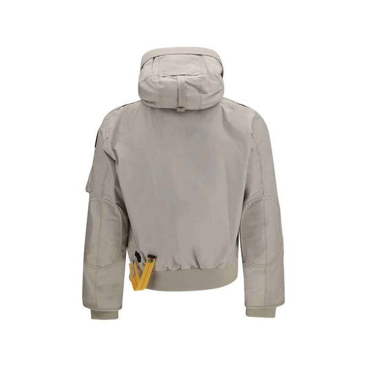 Gray Polyamide Bomber