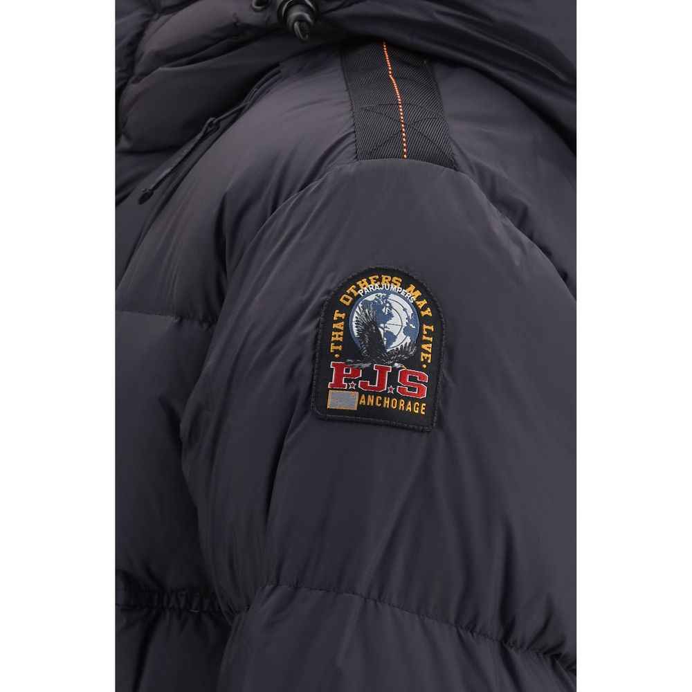 Black Goose Down Full-Length Jacket