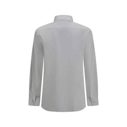 White Cotton Dress Shirt