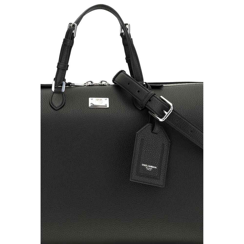 Black Calf Leather Bos Taurus Briefcase