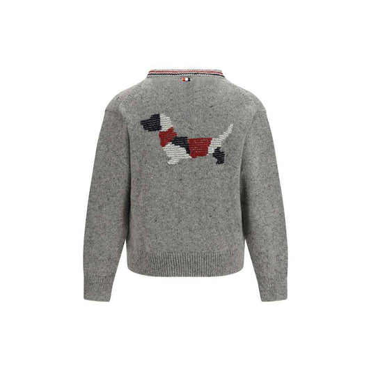 Gray Wool Oves Aries Cardigan