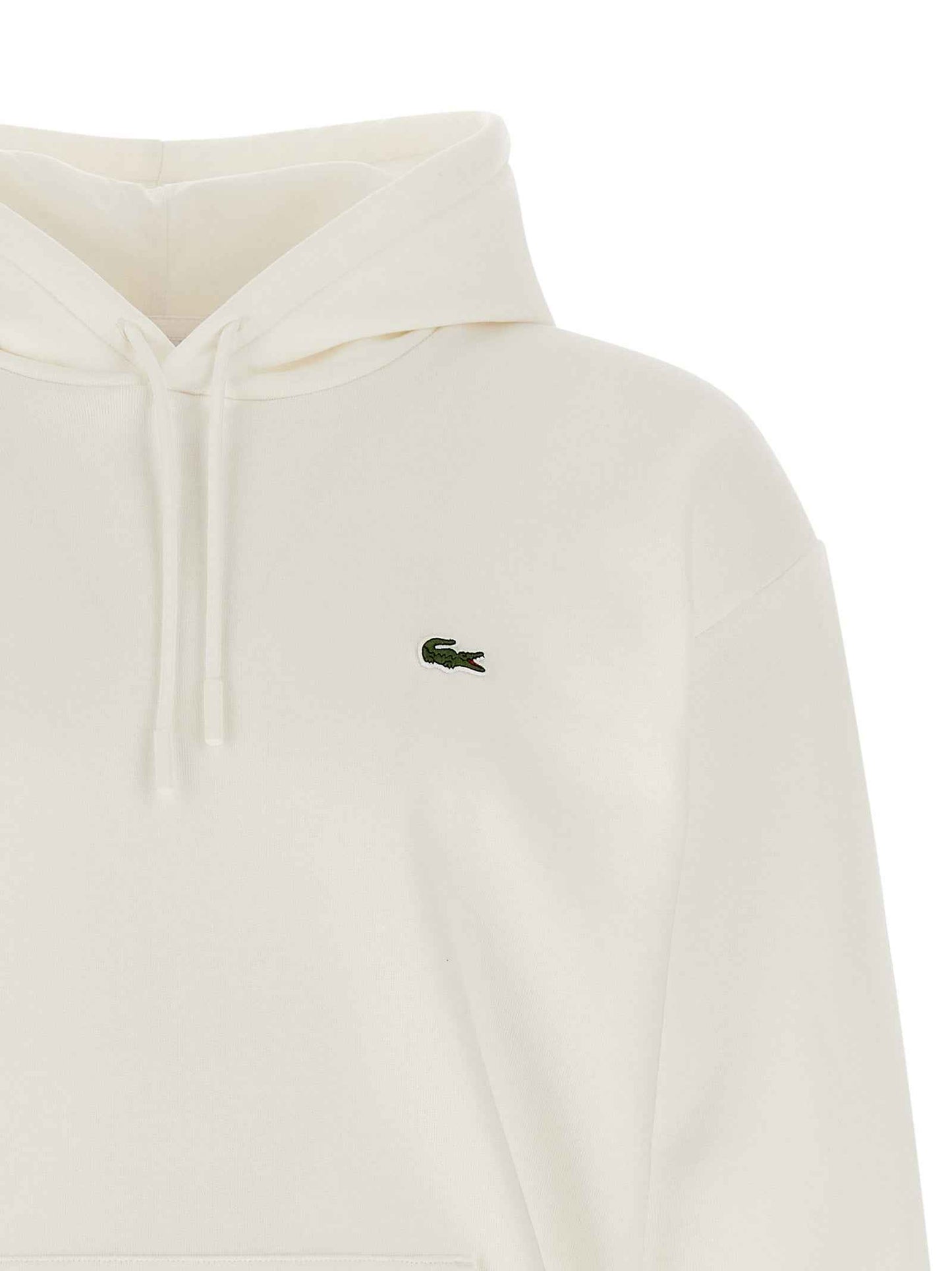 White Cotton Sweatshirt