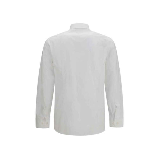 White Cotton Dress Shirt