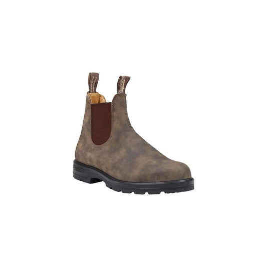 Brown Leather Ankle Boots
