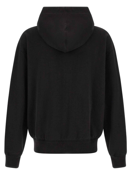 Black Cotton Sweatshirt