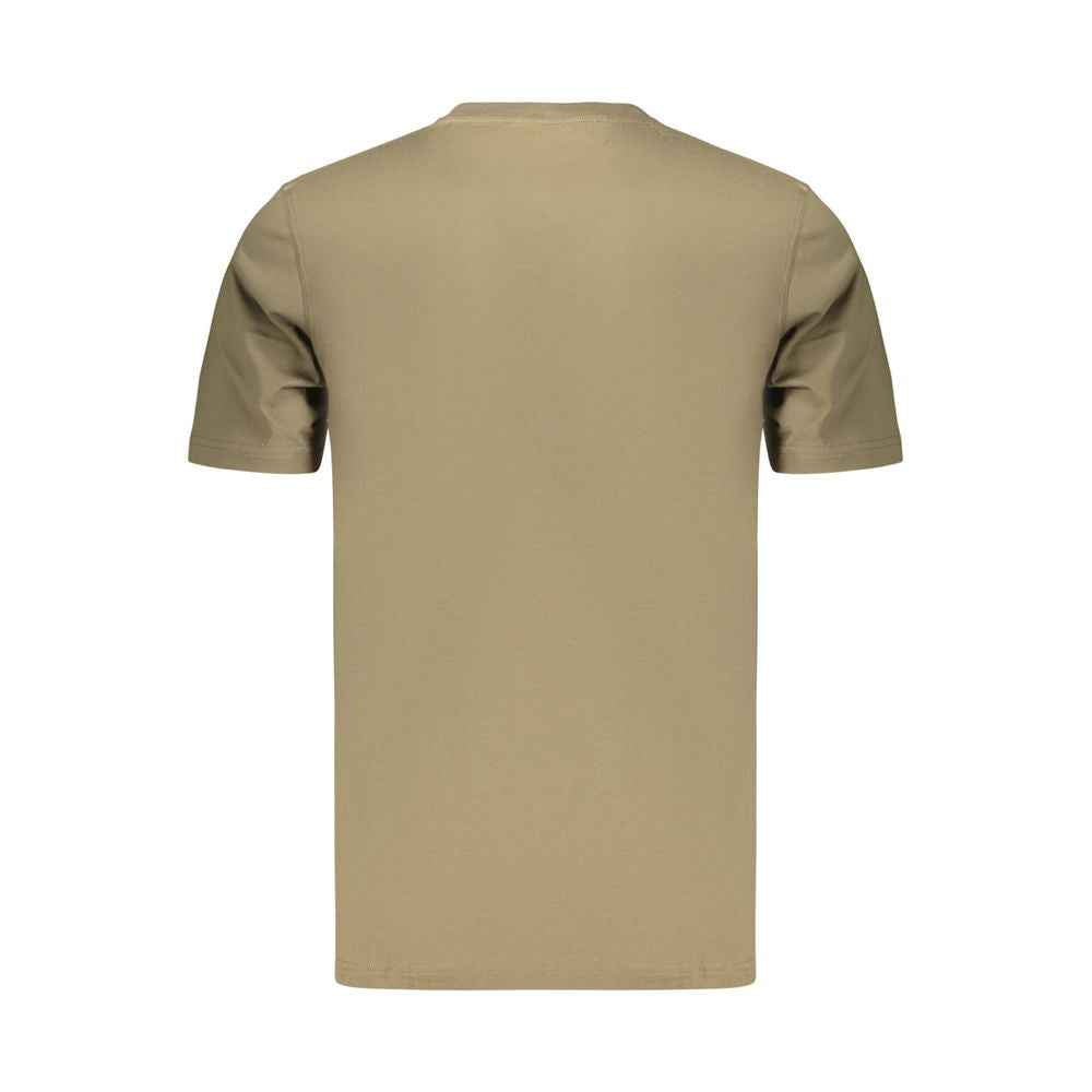 Green Cotton Men's T-Shirt