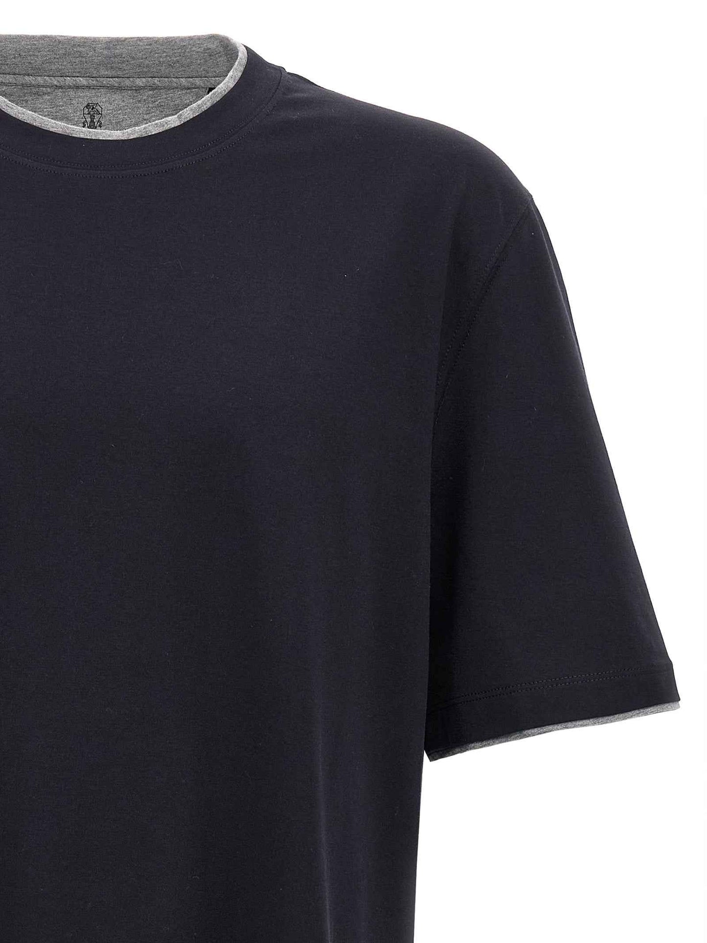 Blue Cotton T-Shirt