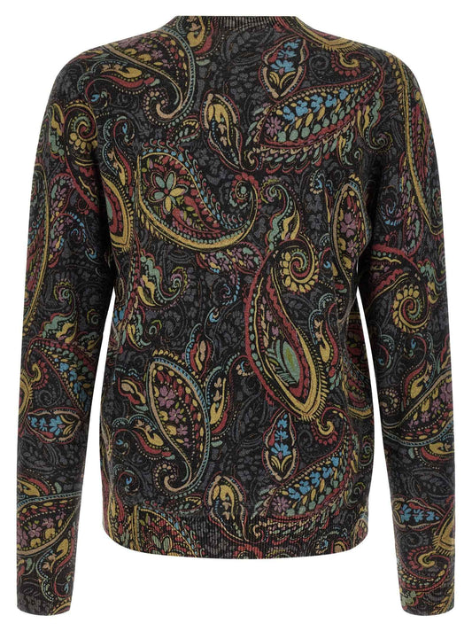 Multicolor Wool Cardigan